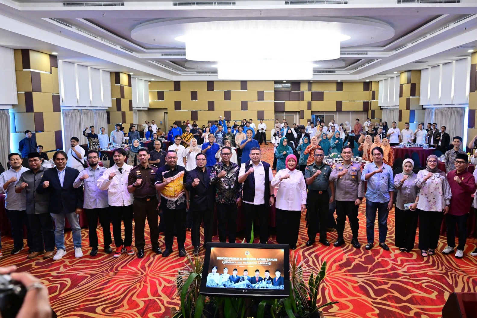 DPRD Makassar Gelar Diskusi Publik Refleksi Akhir Tahun, Himpun Isu-isu Aktual Sebagai Bahan Evaluasi Kinerja